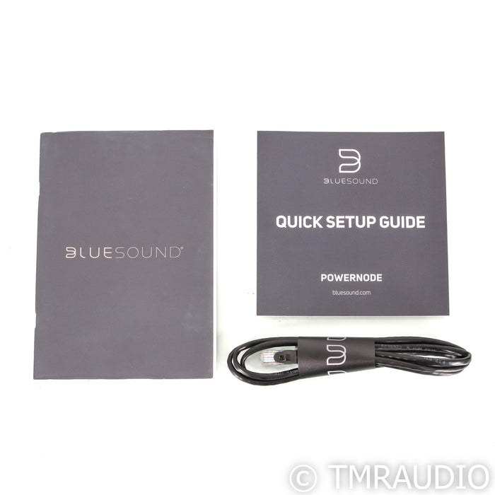 Bluesound PowerNode Wireless Streaming Amplifier; Roon Ready; Black