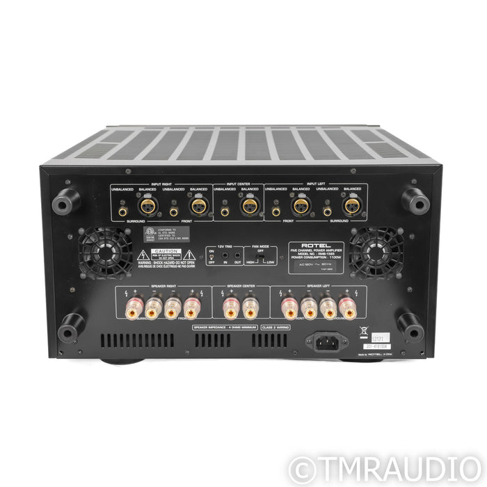 Rotel RMB-1585 5-Channel Power Amplifier; Black