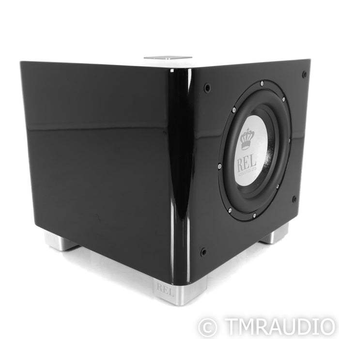 REL T/7x 8" Powered Subwoofer; Black
