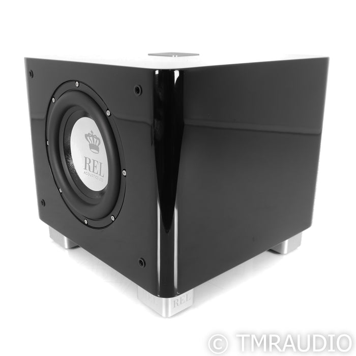 REL T/7x 8" Powered Subwoofer; Black