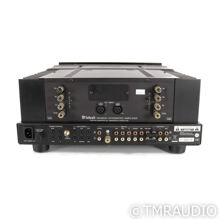 McIntosh MA6600 Stereo Integrated Amplifier; MA-6600; MM Phono