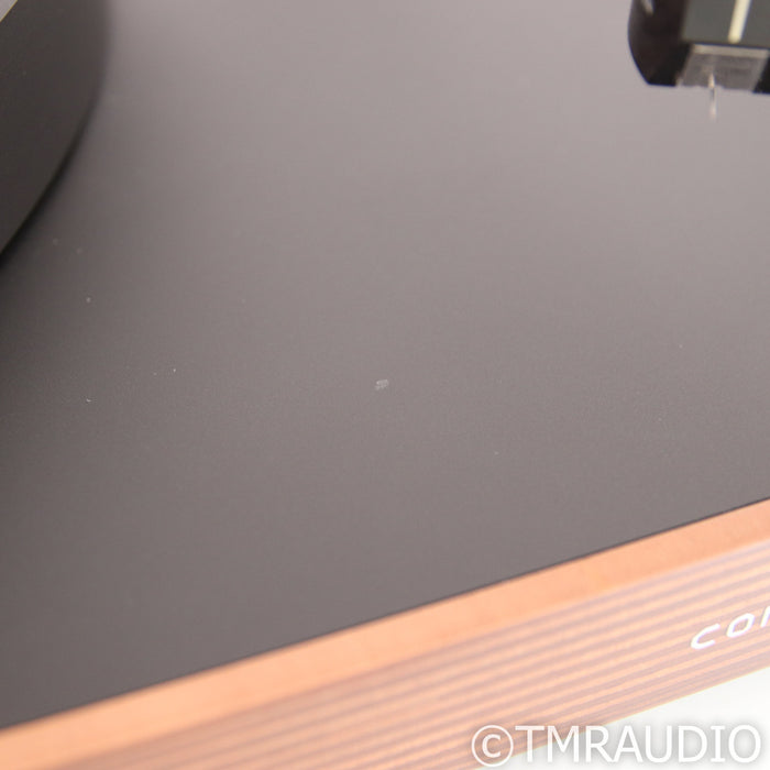 Clearaudio Concept Wood Belt Drive Turntable; Satisfy Black Tonearm; Maestro V2 (Open Box)