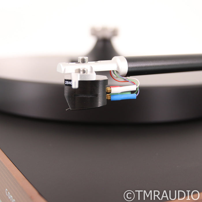 Clearaudio Concept Wood Belt Drive Turntable; Satisfy Black Tonearm; Maestro V2 (Open Box)