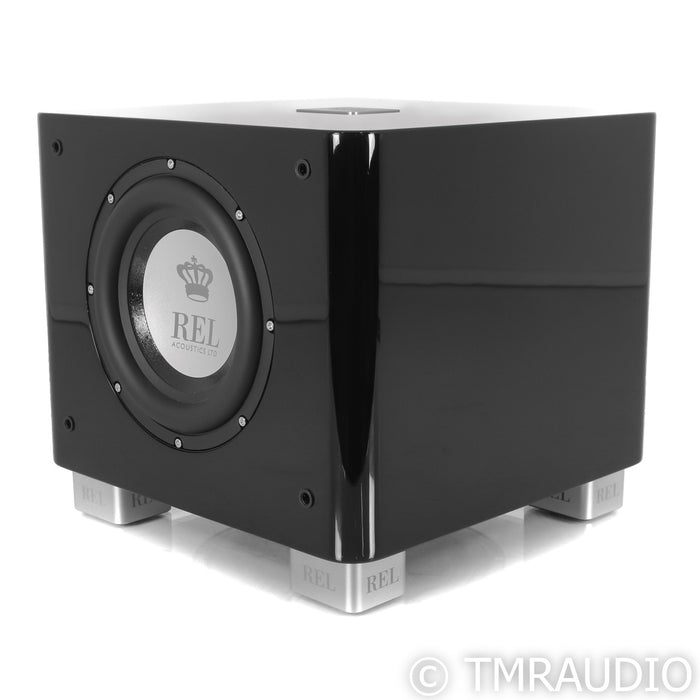 REL T/7x 8" Subwoofer; Black Gloss