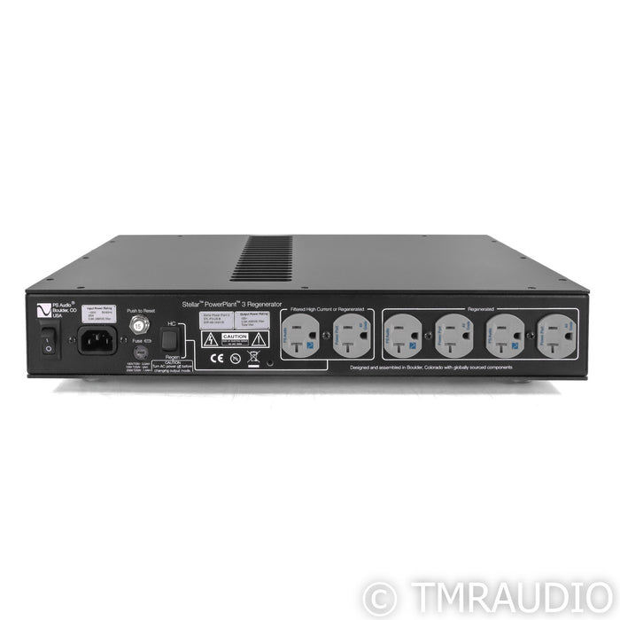 PS Audio Stellar Powerplant 3 AC Power Line Conditioner; Regenerator; Black (Used)