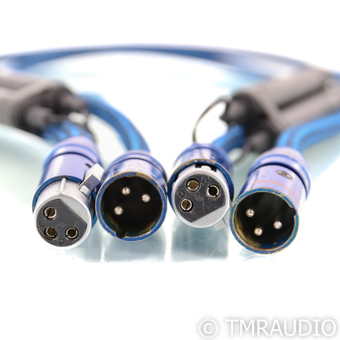 AudioQuest Sky XLR Cables; 36v DBS; Blue