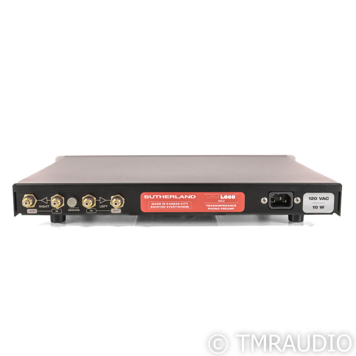 Sutherland Little Loco MK2 MC Phono Preamplifier; Silver