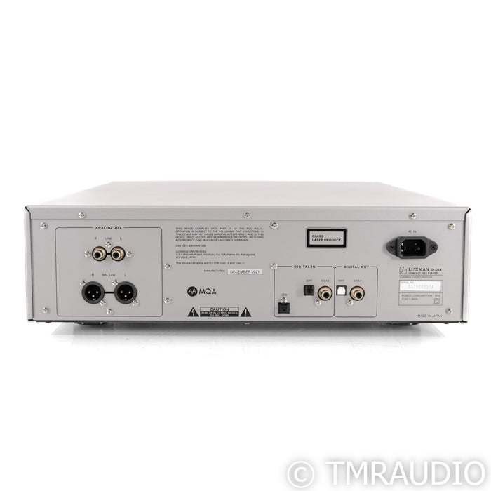Luxman D-03x CD Player; D03x; Silver