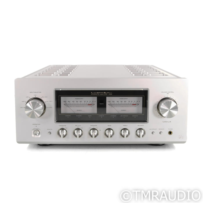 Luxman L-509X Stereo Integrated Amplifier; Silver; MM / MC Phono