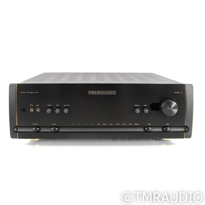 Parasound Halo Hint 6 2.1 Channel Integrated Amplifier; MM / MC Phono; Black