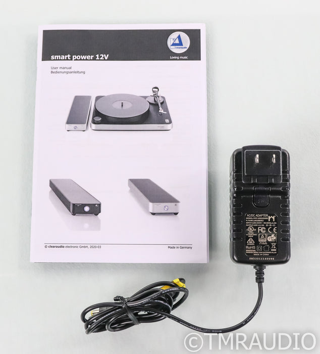Clearaudio 12V Smart Power Supply; Black