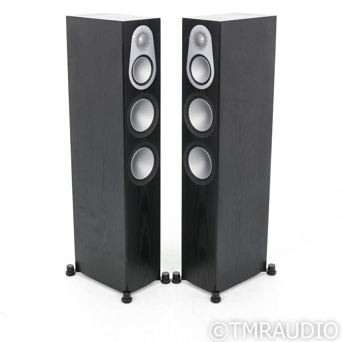 Monitor Audio Silver 300 6G Floorstanding Speakers; Black Pair — The ...