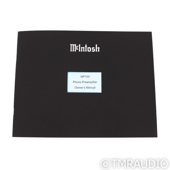 McIntosh MP100 MM / MC Phono Preamplifier; A/D Converter