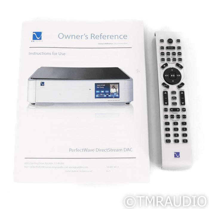 PS Audio PerfectWave DirectStream DAC; D/A Converter; Black; Bridge II