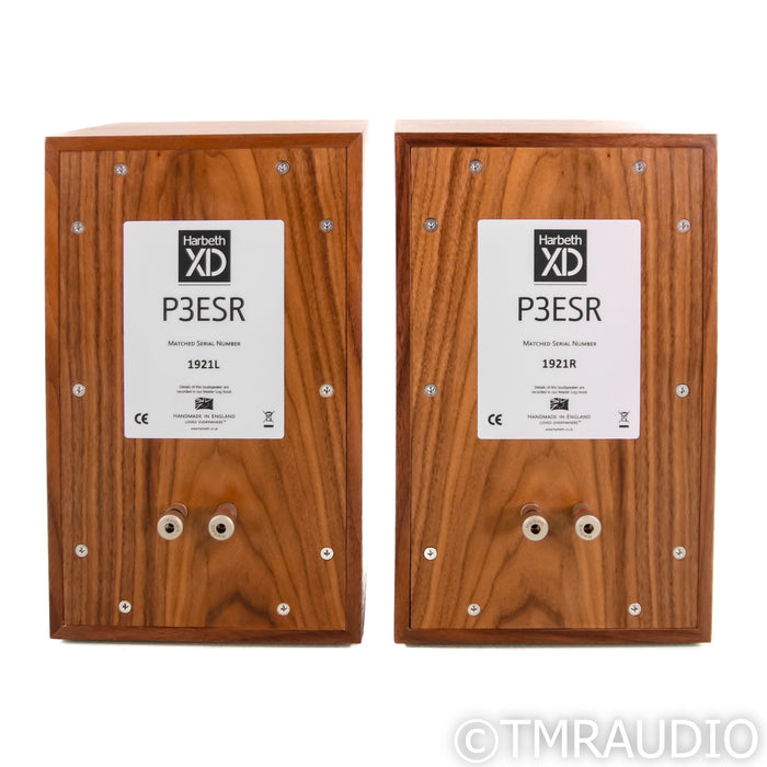 Harbeth P3ESR XD Bookshelf Speaker; Walnut Pair
