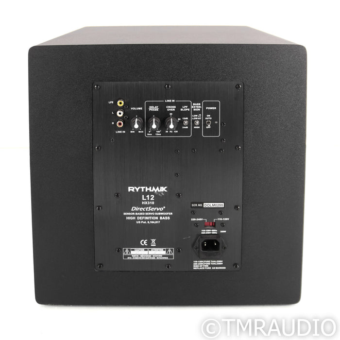 Rythmik L12 12" Powered Subwoofer; Matte Black; L-12