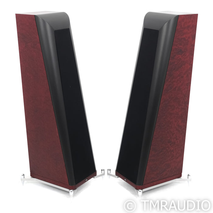 Thiel CS2.4SE Floorstanding Speakers; Vermillion Maple Pair; 30th Anniversary