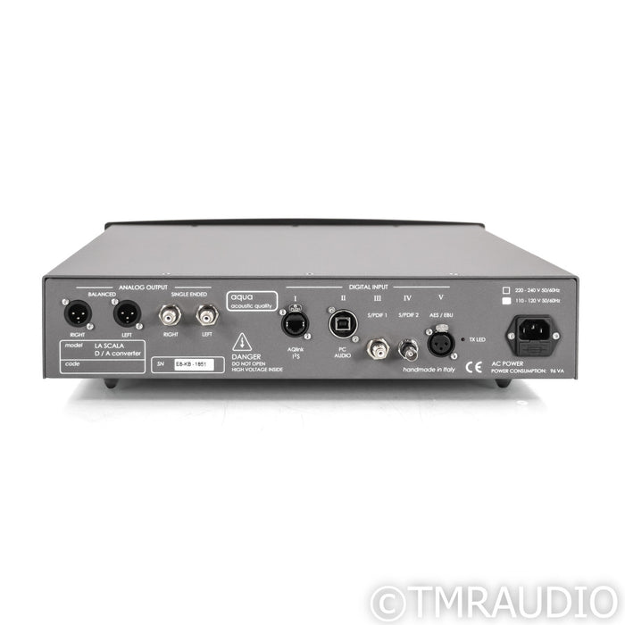 aqua La Scala MkII Optologic DAC; D/A Converter; Black (Open Box)