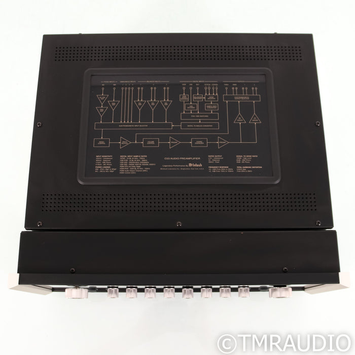McIntosh C53 Stereo Preamplifier; DAC MM Phono