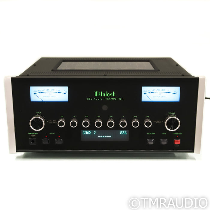 McIntosh C53 Stereo Preamplifier; DAC MM Phono