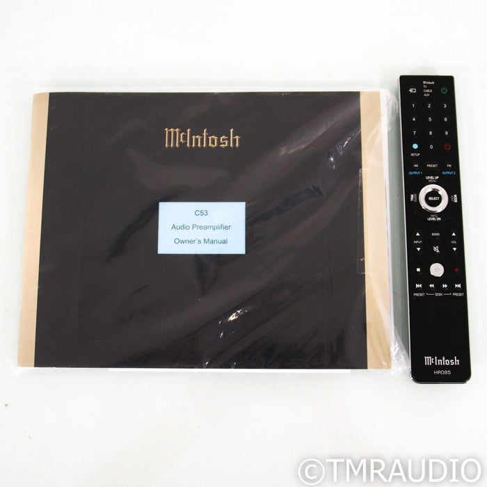 McIntosh C53 Stereo Preamplifier; DAC MM Phono