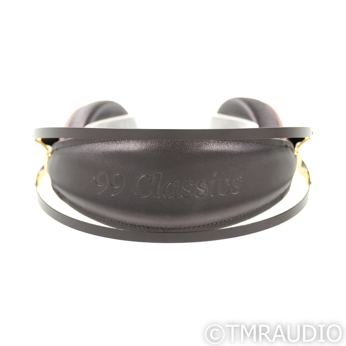 Meze Audio 99 Classics Closed Back Headphones; Walnut Gold