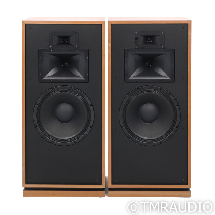 Klipsch Forte III Floorstanding Speakers; Natural Cherry Pair
