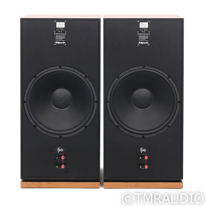 Klipsch Forte III Floorstanding Speakers; Natural Cherry Pair