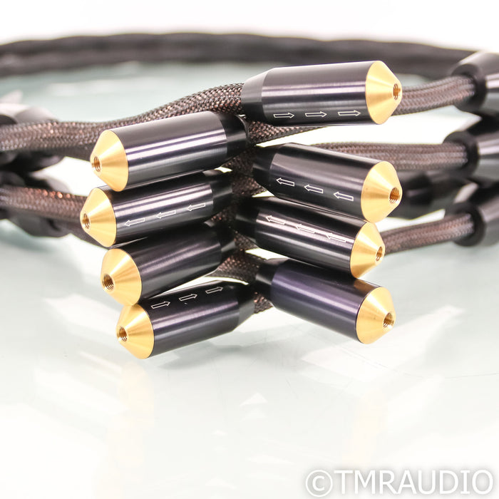 Tara Labs The 0.8 Speaker Cables; 8ft Pair; BSM Bananas + Spades