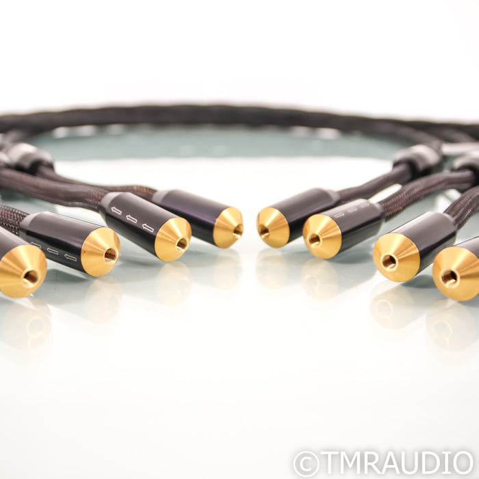 Tara Labs The 0.8 Speaker Cables; 8ft Pair; BSM Bananas + Spades