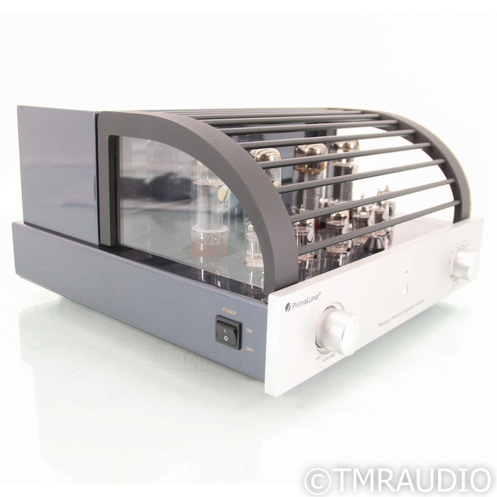 PrimaLuna Dialogue Premium Stereo Tube Integrated Amplifier; Silver