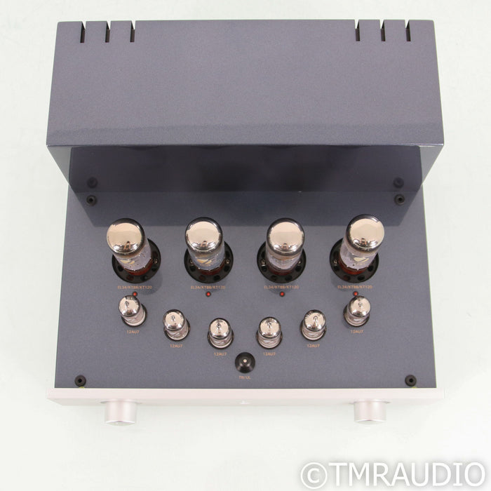 PrimaLuna Dialogue Premium Stereo Tube Integrated Amplifier; Silver