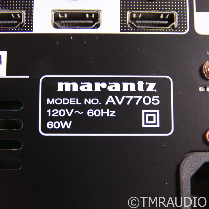 Marantz AV7705 11.2 Channel Home Theater Processor; MM Phono