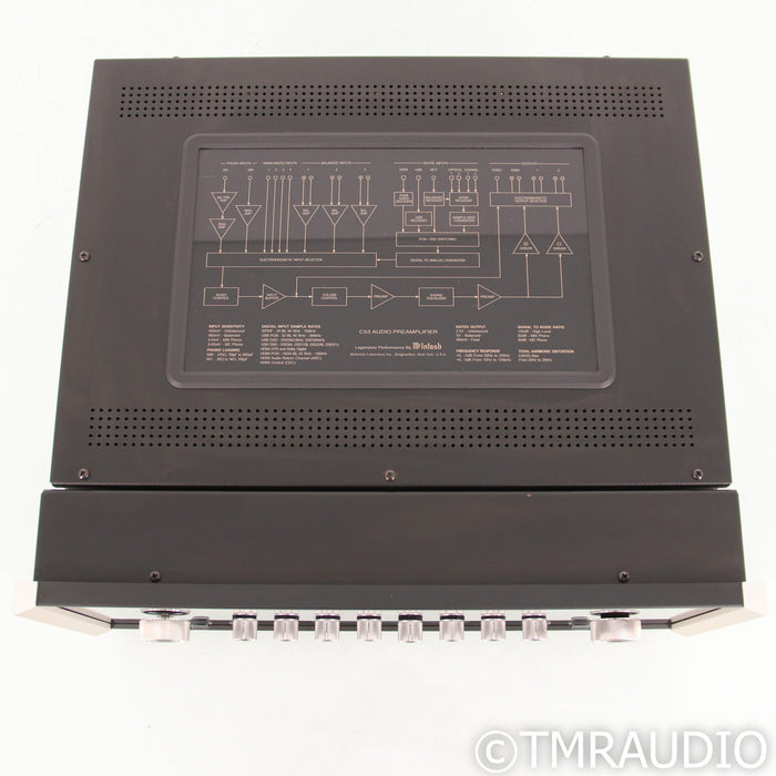 McIntosh C53 Stereo Preamplifier; C-53; MM / MC Phono