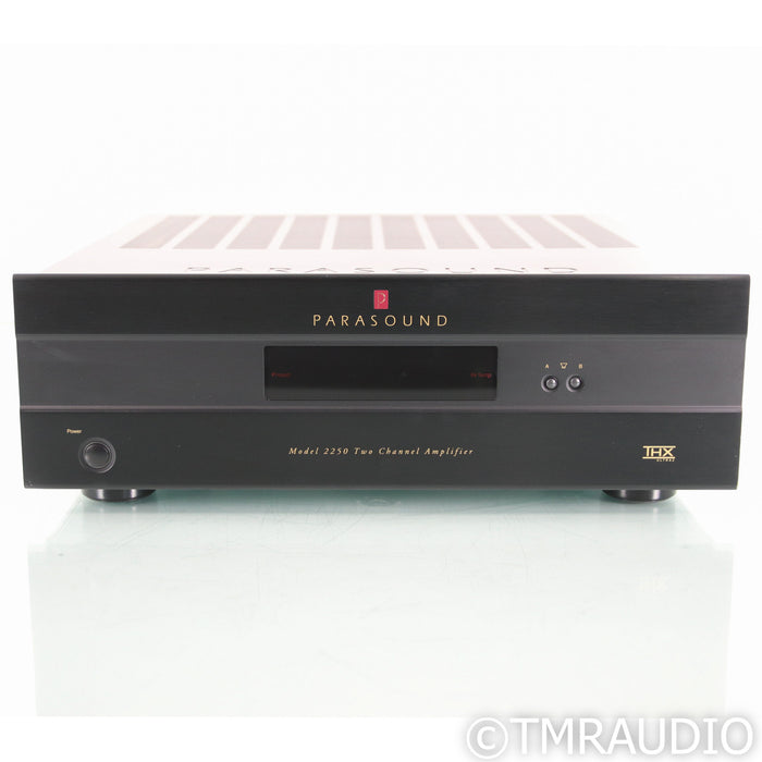 Parasound NewClassic 2250 Stereo Power Amplifier; Black