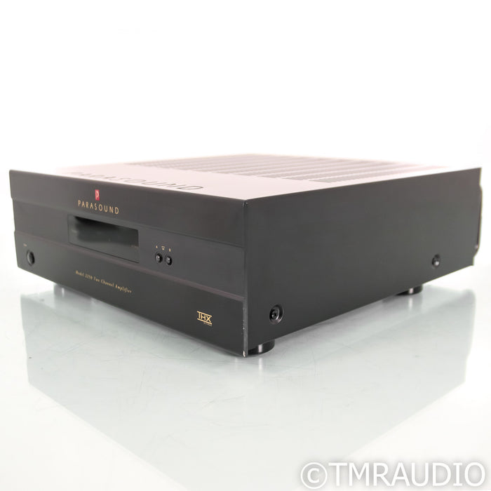 Parasound NewClassic 2250 Stereo Power Amplifier; Black