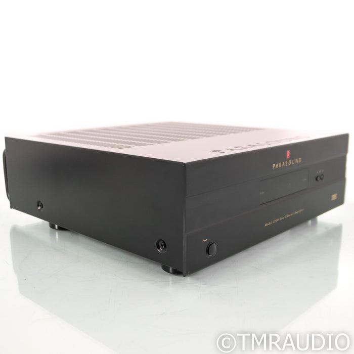 Parasound NewClassic 2250 Stereo Power Amplifier; Black
