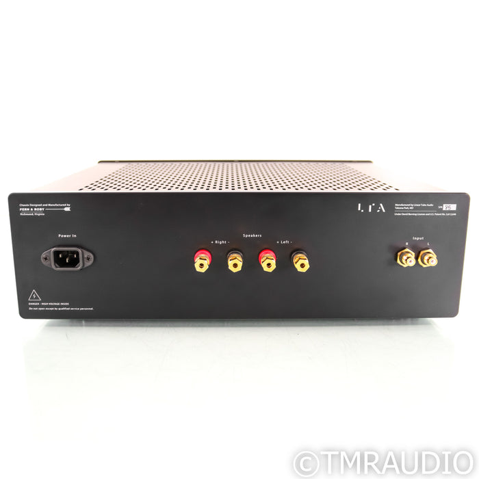 LTA ZOTL Ultralinear+ Stereo Tube  Power Amplifier; Black; Linear Tube Audio