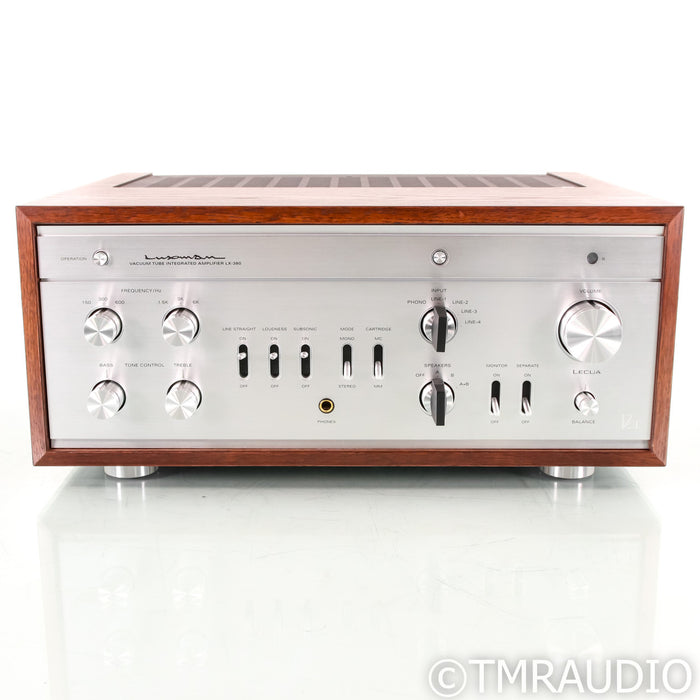 Luxman LX-380 Stereo Tube Integrated Amplifier; LX380; MM / MC Phono