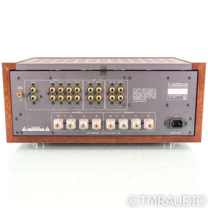 Luxman LX-380 Stereo Tube Integrated Amplifier; LX380; MM / MC Phono