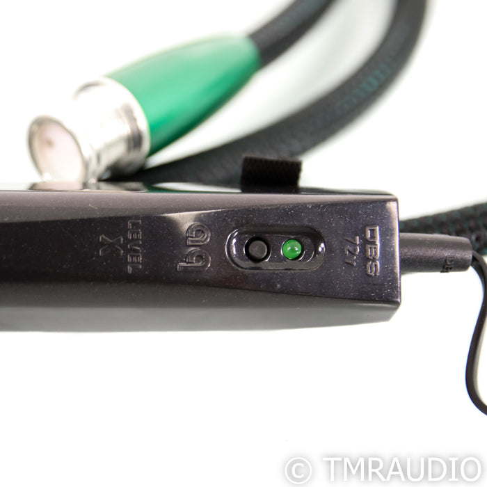 AudioQuest Earth XLR Cables; 1.5m Pair Balanced Interconnects; 72v DBS