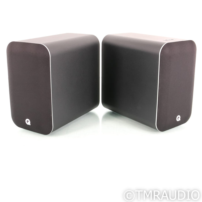 Q Acoustics M20 HD Powered Bookshelf Speakers; USB; Bluetooth; Black Pair