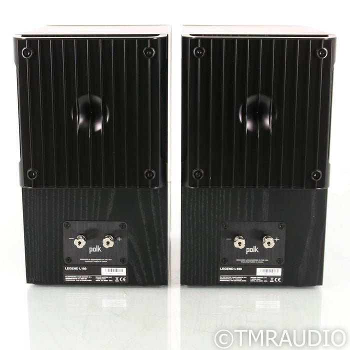 Polk Audio Legend L100 Bookshelf Speakers; Black Pair