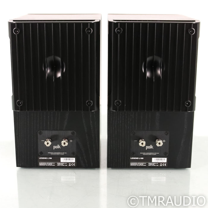 Polk Audio Legend L100 Bookshelf Speakers; Black Pair