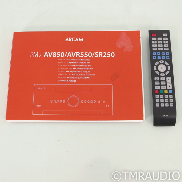 Arcam AVR550 7.1 Channel Theater Receiver; Black