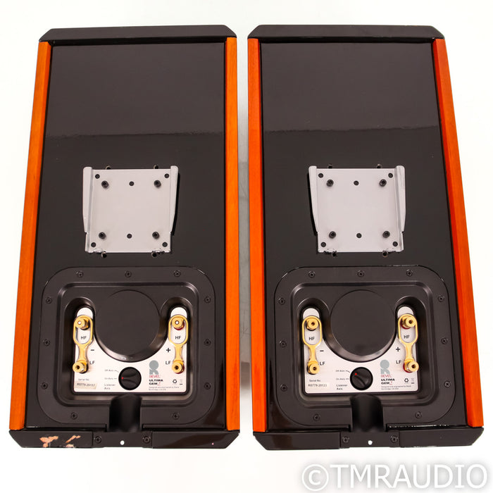 Revel Ultima Gem2 Wall-Mount Speakers; Mahogany Pair