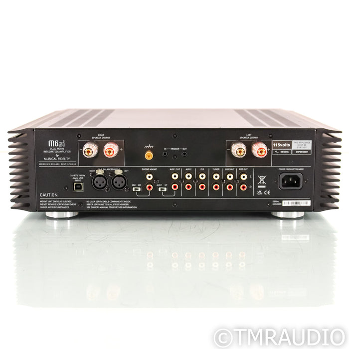 Musical Fidelity M6si Stereo Integrated Amplifier; MM / MC Phono; Silver