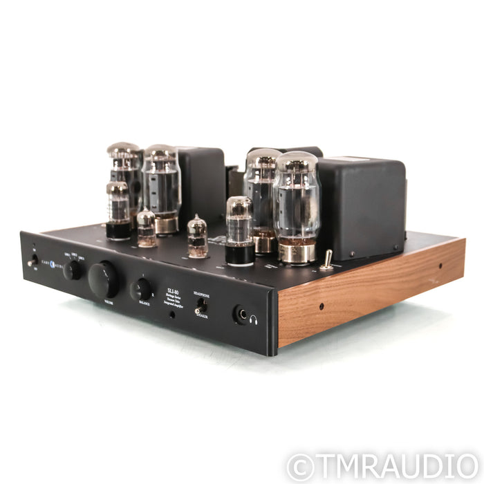 Cary Audio SLI-80HS Stereo Integrated Tube Amplifier; Heritage Series; Black; Fully Upgraded