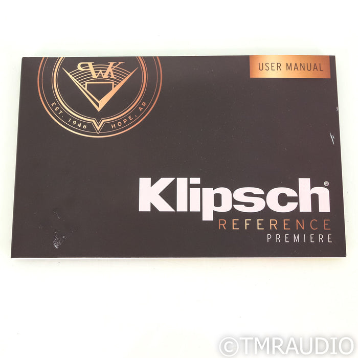 Klipsch RP-160M Bookshelf Speakers; Black Pair