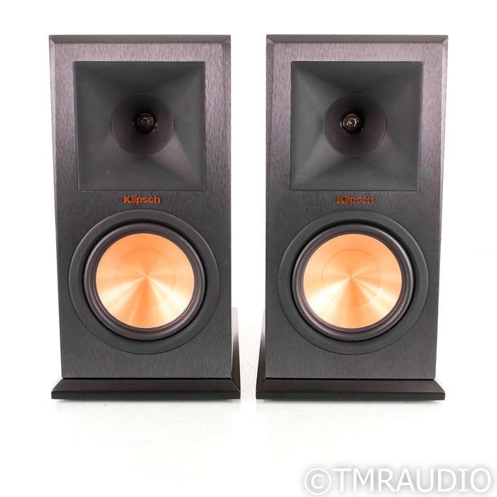 Klipsch RP-160M Bookshelf Speakers; Black Pair